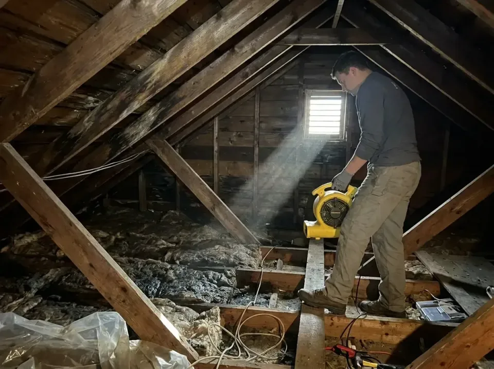 attic-water-damage-drying-proc-007 — frequently asked questions, Emergency Water Extraction & 24/7 Flood Response in Rulevil…